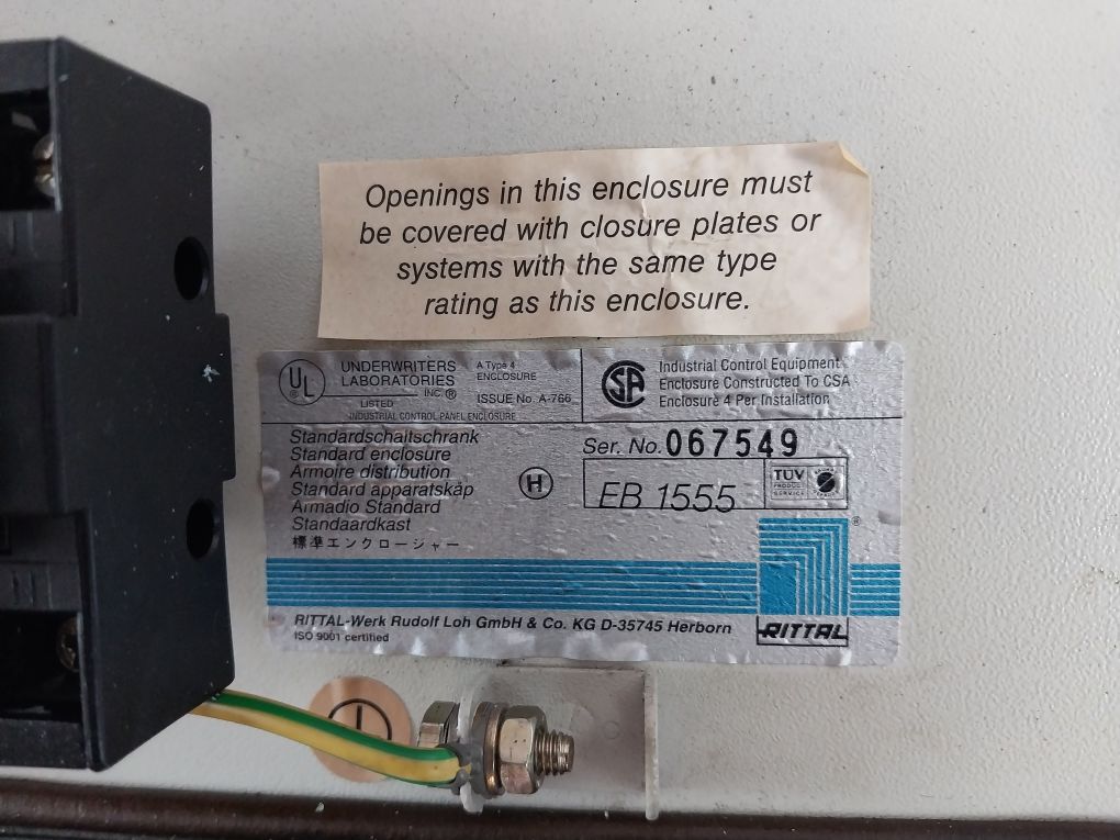 Boll & Kirch Filterbau 220V 60Hz Fuel Filter Control Box