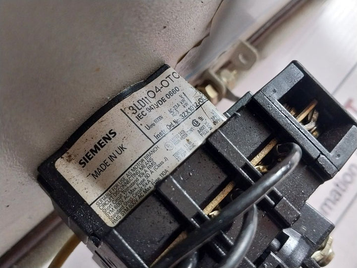 Boll & Kirch Filterbau 220V 60Hz Fuel Filter Control Box