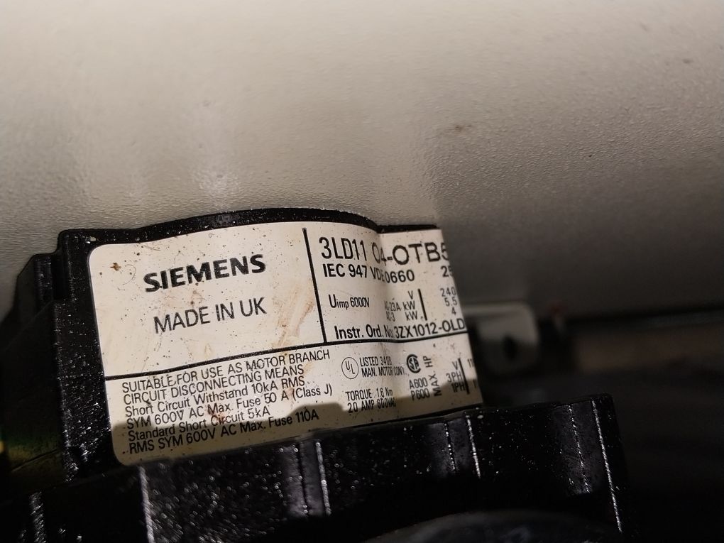 Boll & Kirch Filterbau Asp101 220V 60Hz Me Fuel Filter Control Box