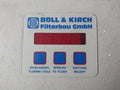 Boll & Kirch Filterbau Asp101 220V 60Hz Me Fuel Filter Control Box