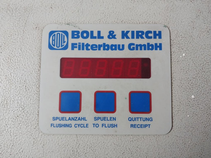 Boll & Kirch Filterbau Asp101 220V 60Hz Me Fuel Filter Control Box