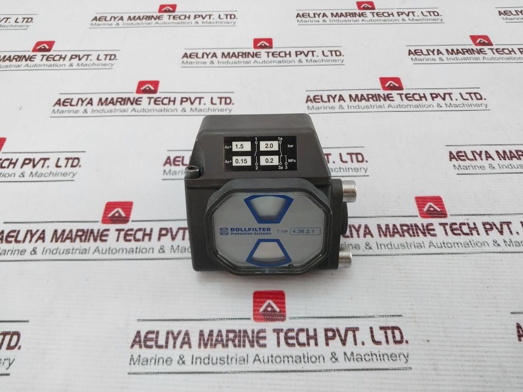 Bollfilter 4.36.2.1 Differential Pressure Contact Indicator 0550005