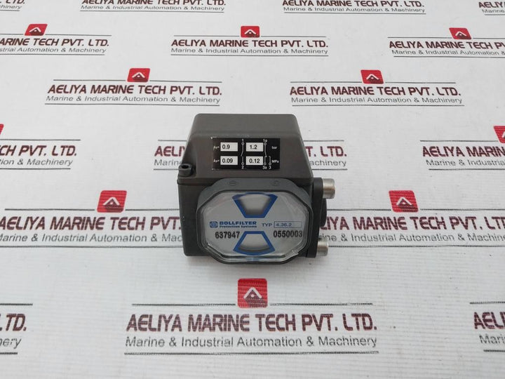 Bollfilter 4.36.2 Differential Pressure Contact Indicator 0550003