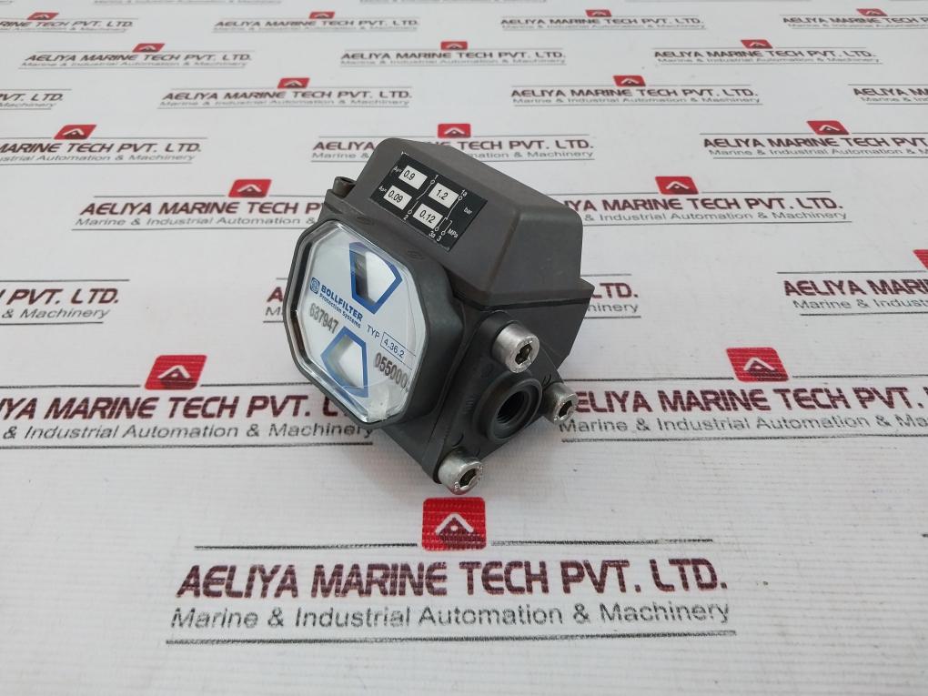 Bollfilter 4.36.2 Differential Pressure Contact Indicator 0550003