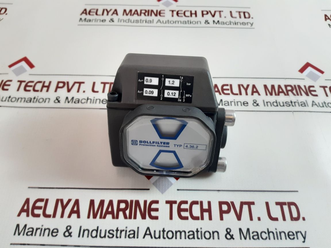 Bollfilter 4.36.2 Differential Pressure Indicator