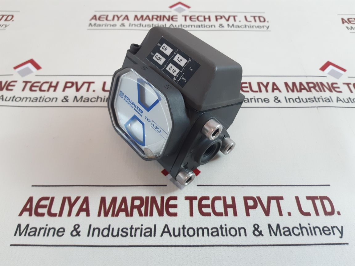 Bollfilter 4.36.2 Differential Pressure Indicator