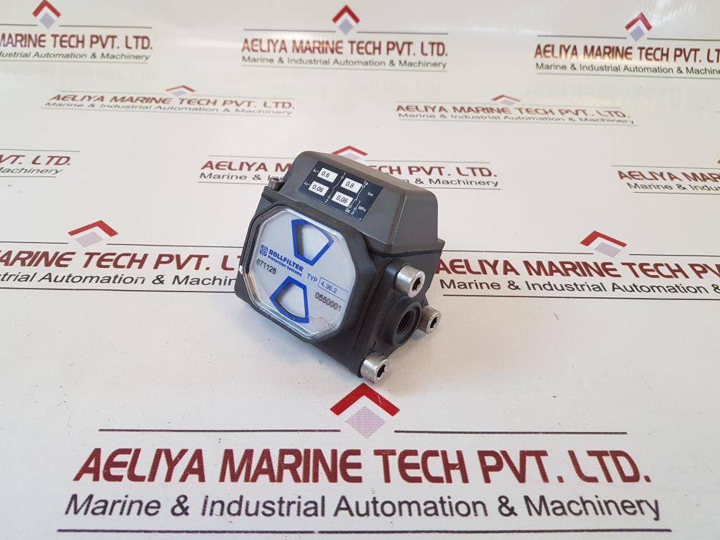 Bollfilter 4.36.2 Differential Pressure Indicator 0550001
