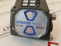 Bollfilter 4.36.2 Differential Pressure Indicator 0550001
