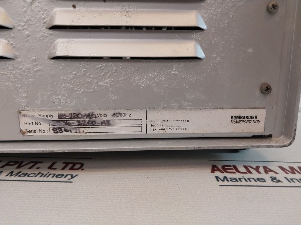 Bombardier Transportation 3536-3200-a3 110-220 Vac