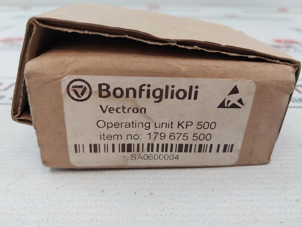 Bonfiglioli 179 675 500 Operating Unit