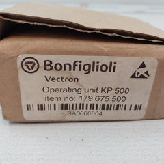 Bonfiglioli 179 675 500 Operating Unit