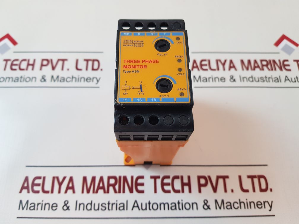 Borna Electronics Asn Three Phase Monitor 380 Vac/50Hz