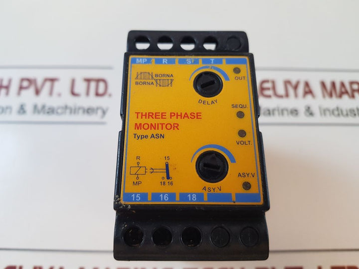 Borna Electronics Asn Three Phase Monitor 380 Vac/50Hz