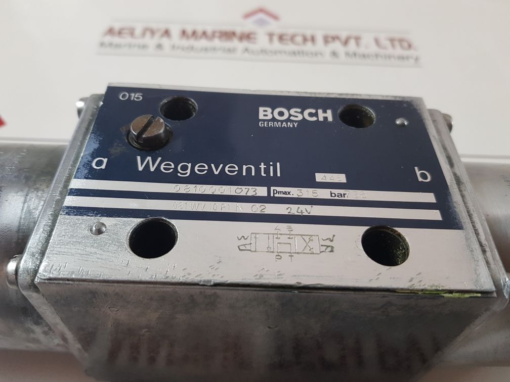Bosch 081 Wv 10 P1 N 02 Hydraulic Valve
