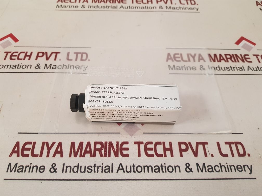 Bosch 0821 100 004 Pressure Switch