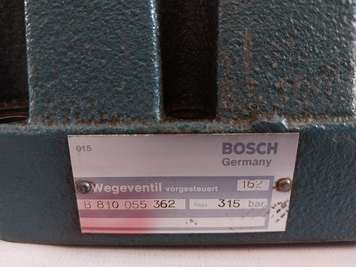 Bosch 0831006003 Proportional Control Valve 315 Bar