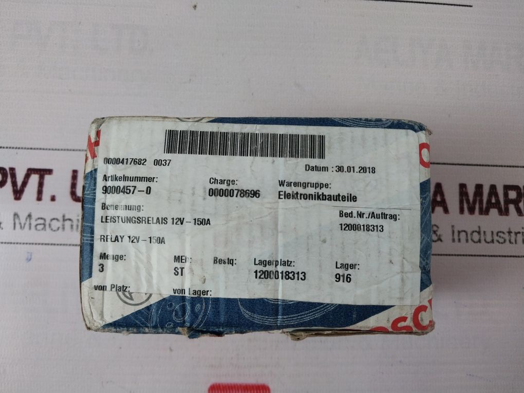 Bosch 0 333 009 004 Power Relay