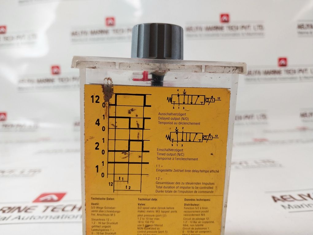 Bosch 0 820 215 102 Pneumatic Timer 0 To 100 S