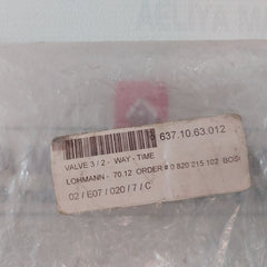 Bosch 0 820 215 102 Pneumatic Timer 0-100S 0 To 150 Psi