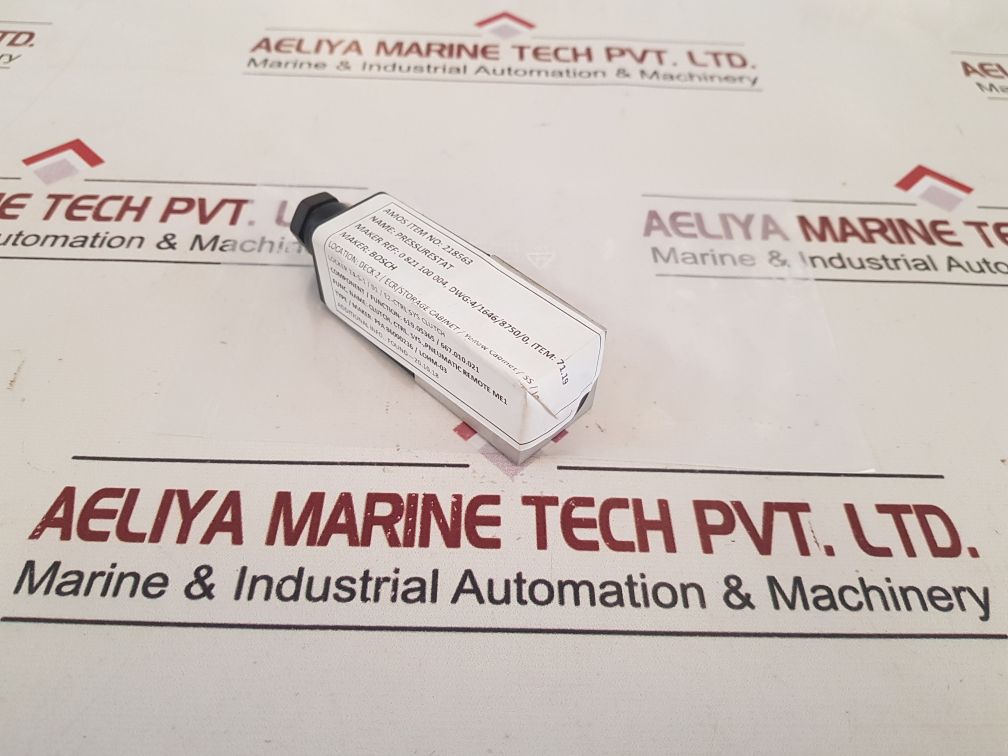 Bosch 0 821 100 004 Pressure Switch