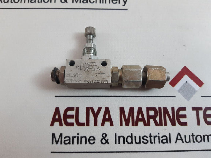 Bosch 0 821 200 009 Throttle-check Valve
