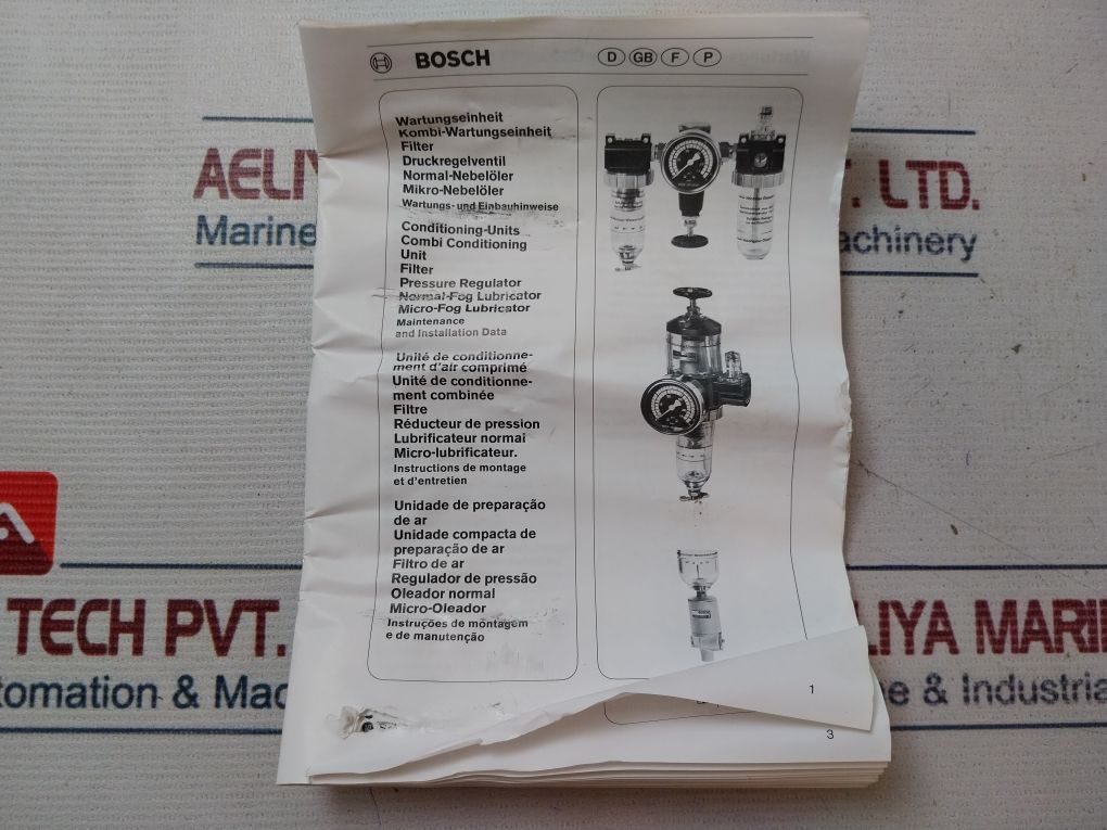 Bosch 0 821 302 007 Pressure Regulator