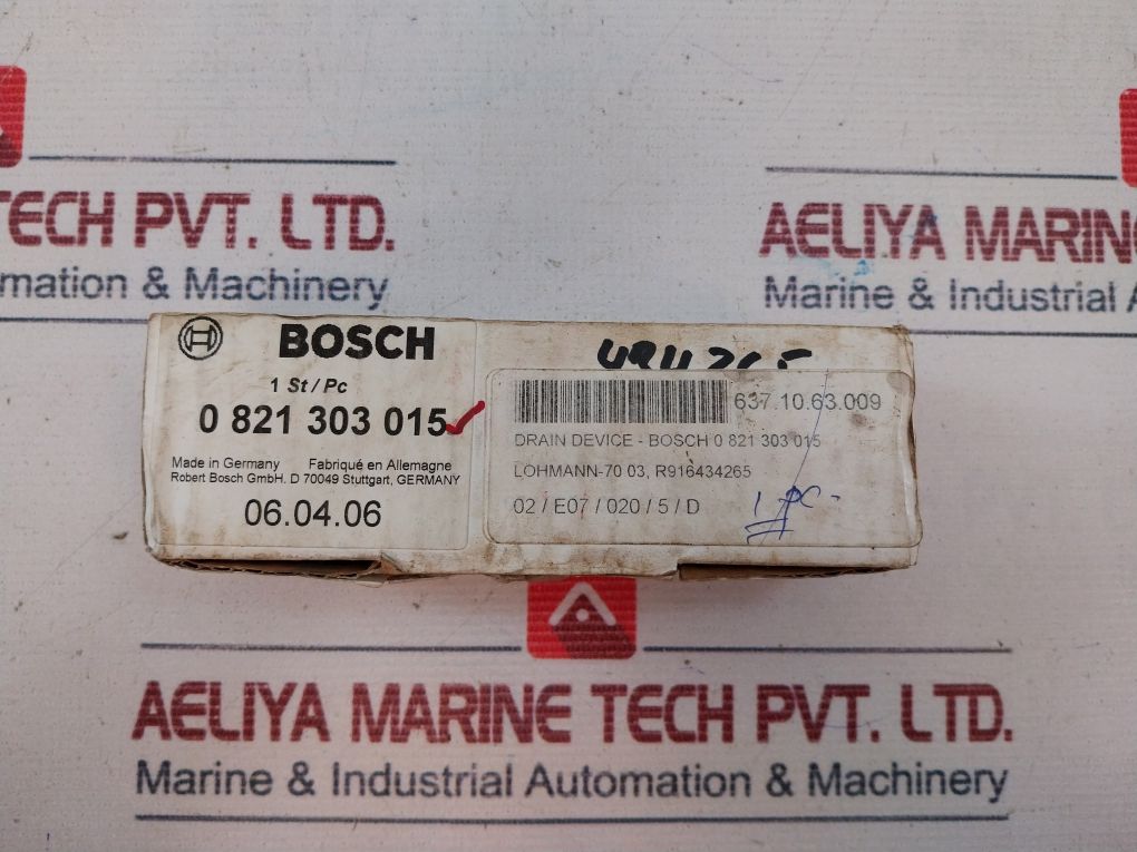 Bosch 0 821 303 015 Condensate Separator Filter