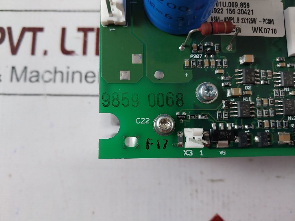 Bosch F.01U.009.859 Pcb Card 3922 156 30421