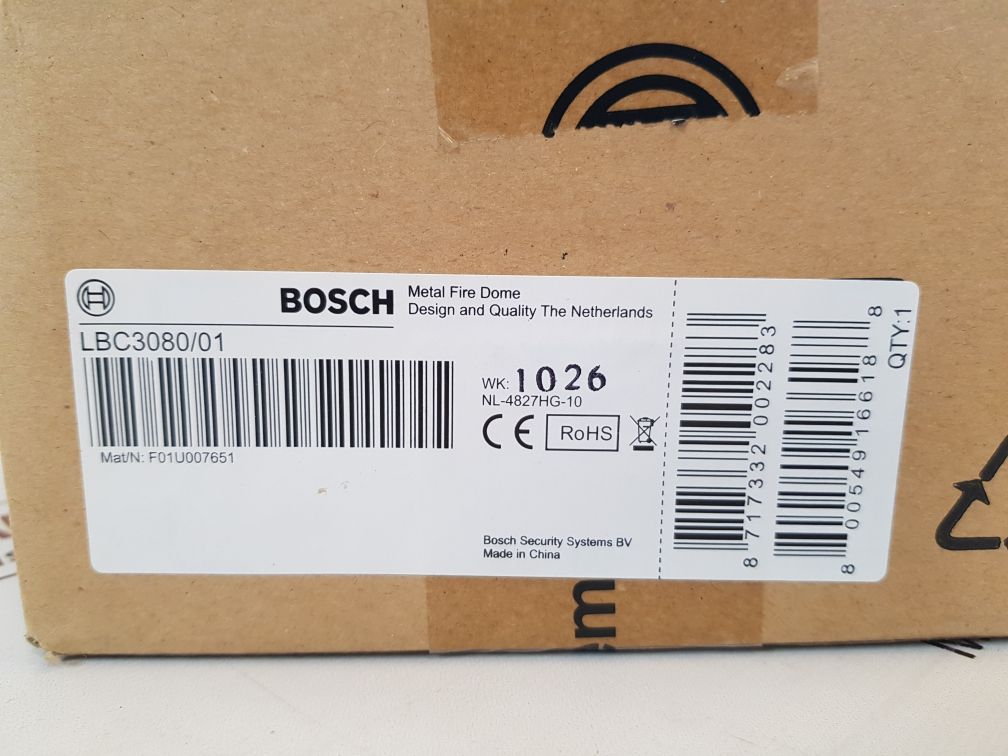 Bosch lbc3080/01 metal fire dome