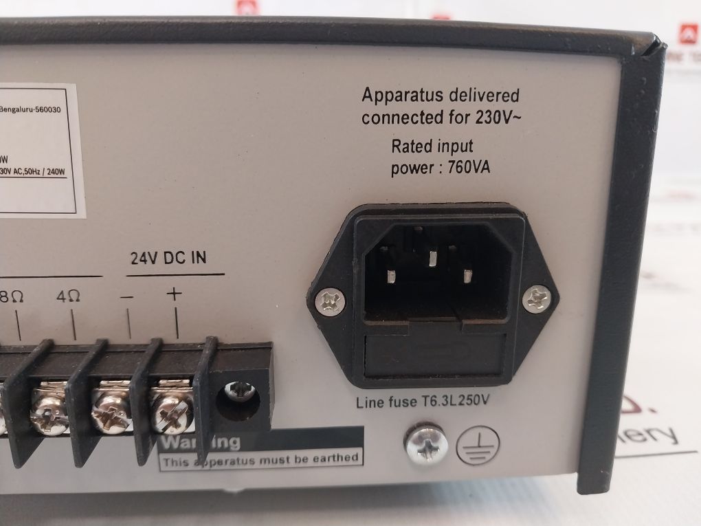 Bosch Lbd 1935/00 Plena Booster Power Amplifier F01U281091