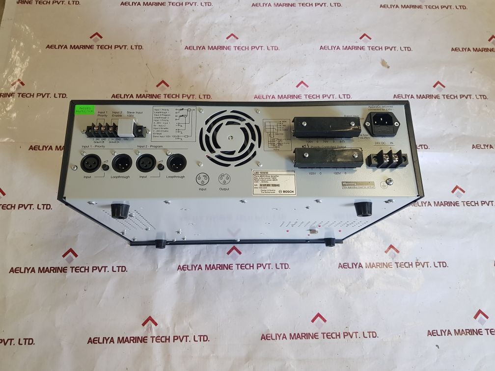 Bosch Lbd 1938/00 Plena Booster Amplifier F.01U.281.092