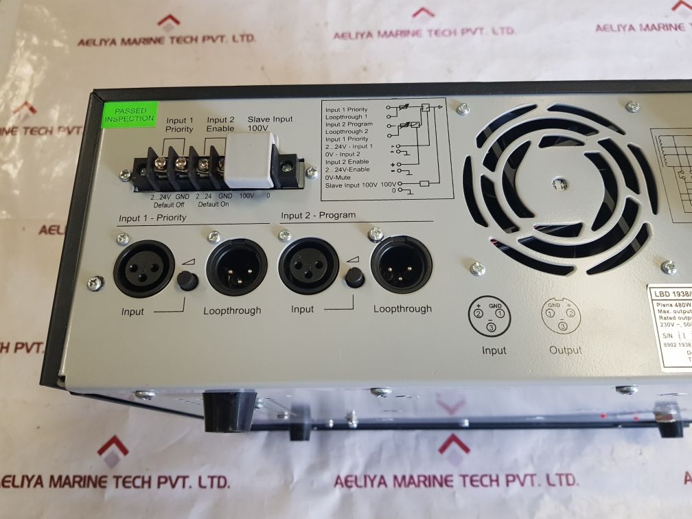 Bosch Lbd 1938/00 Plena Booster Amplifier F.01U.281.092