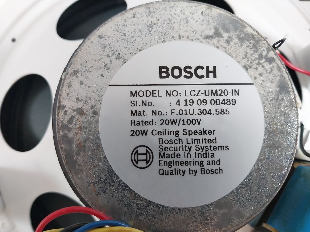 Bosch Lcz-um20-in 20W Ceiling Speaker