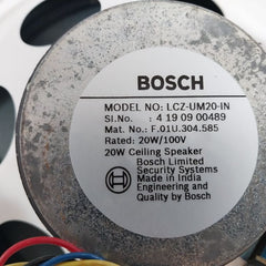 Bosch Lcz-um20-in 20W Ceiling Speaker