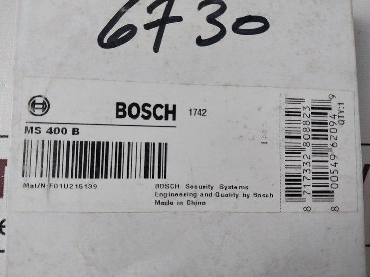 Bosch Ms 400 Detector Base F01U215139