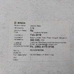 Bosch Ms 400 Detector Base F01U215139