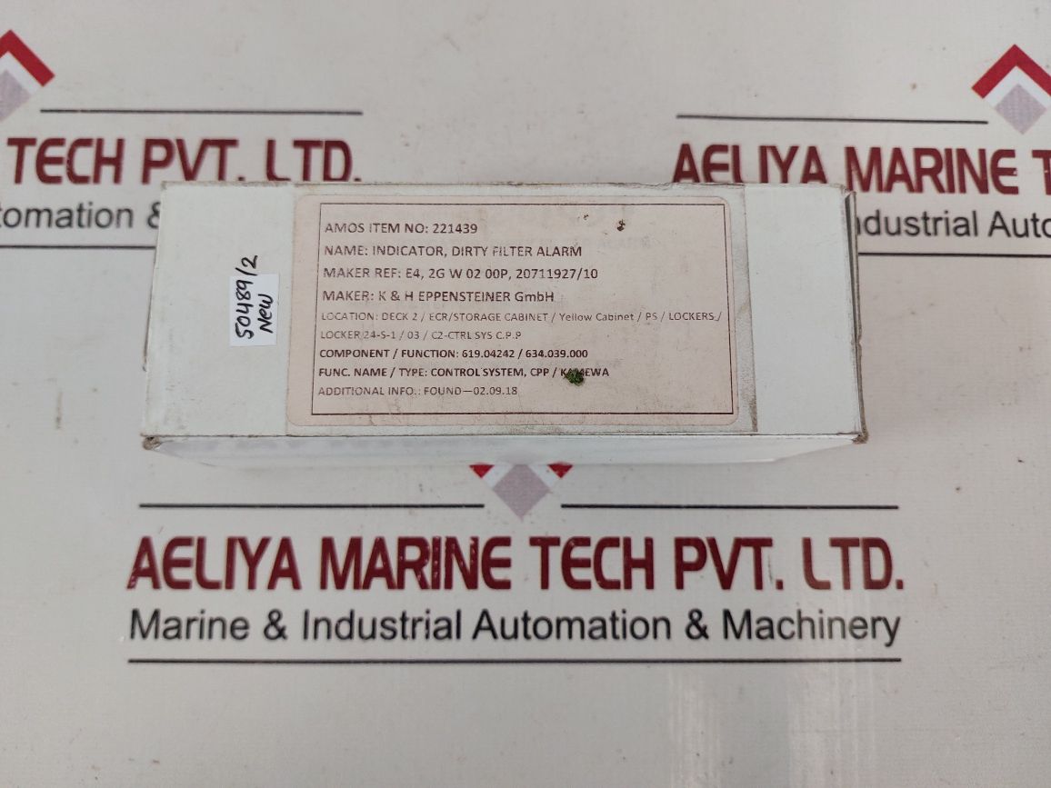 Bosch Rexroth E 4,2 Gw0200M Maintenance Indicator With Mak-9913-steck