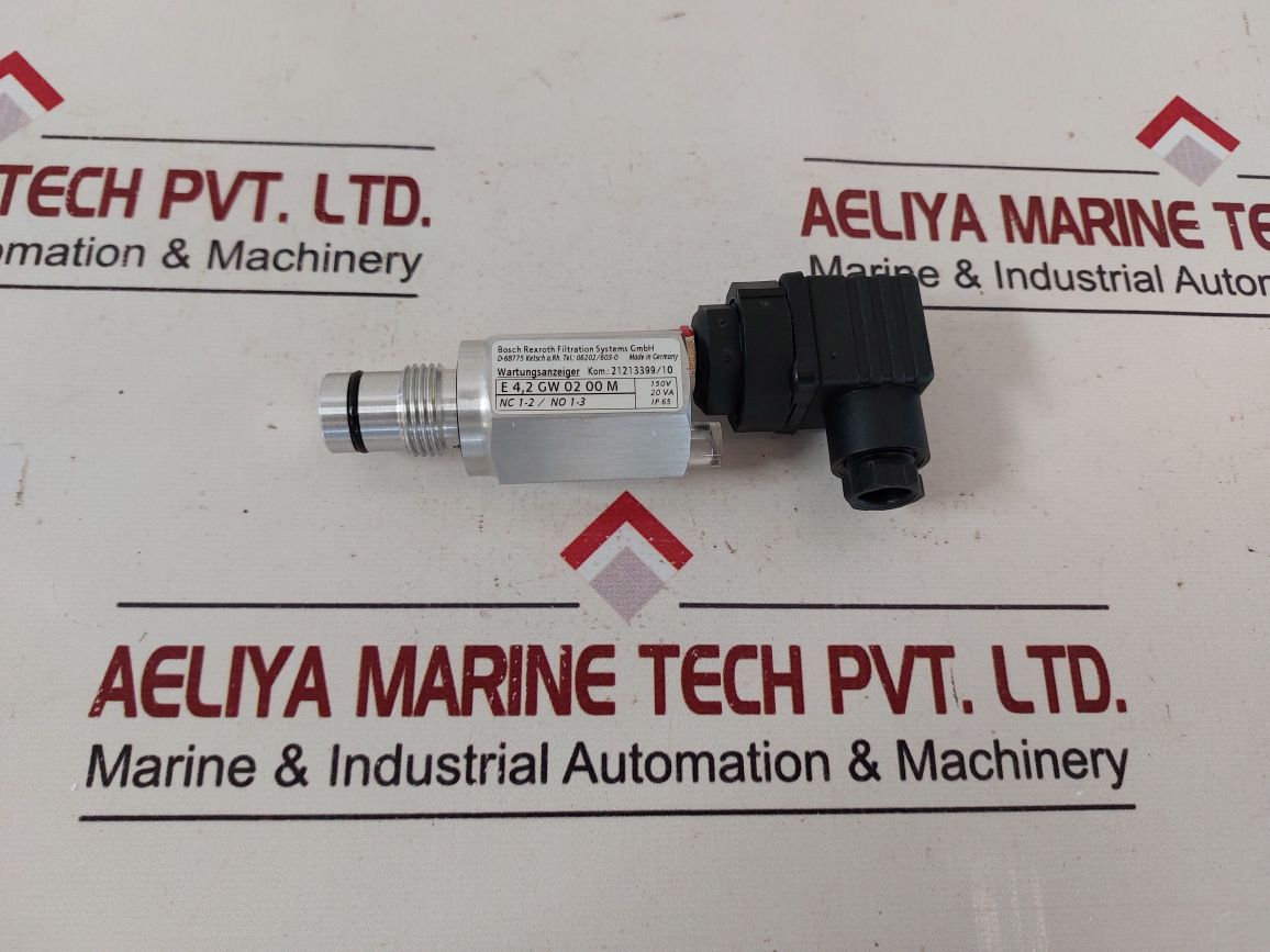 Bosch Rexroth E 4,2 Gw0200M Maintenance Indicator With Mak-9913-steck
