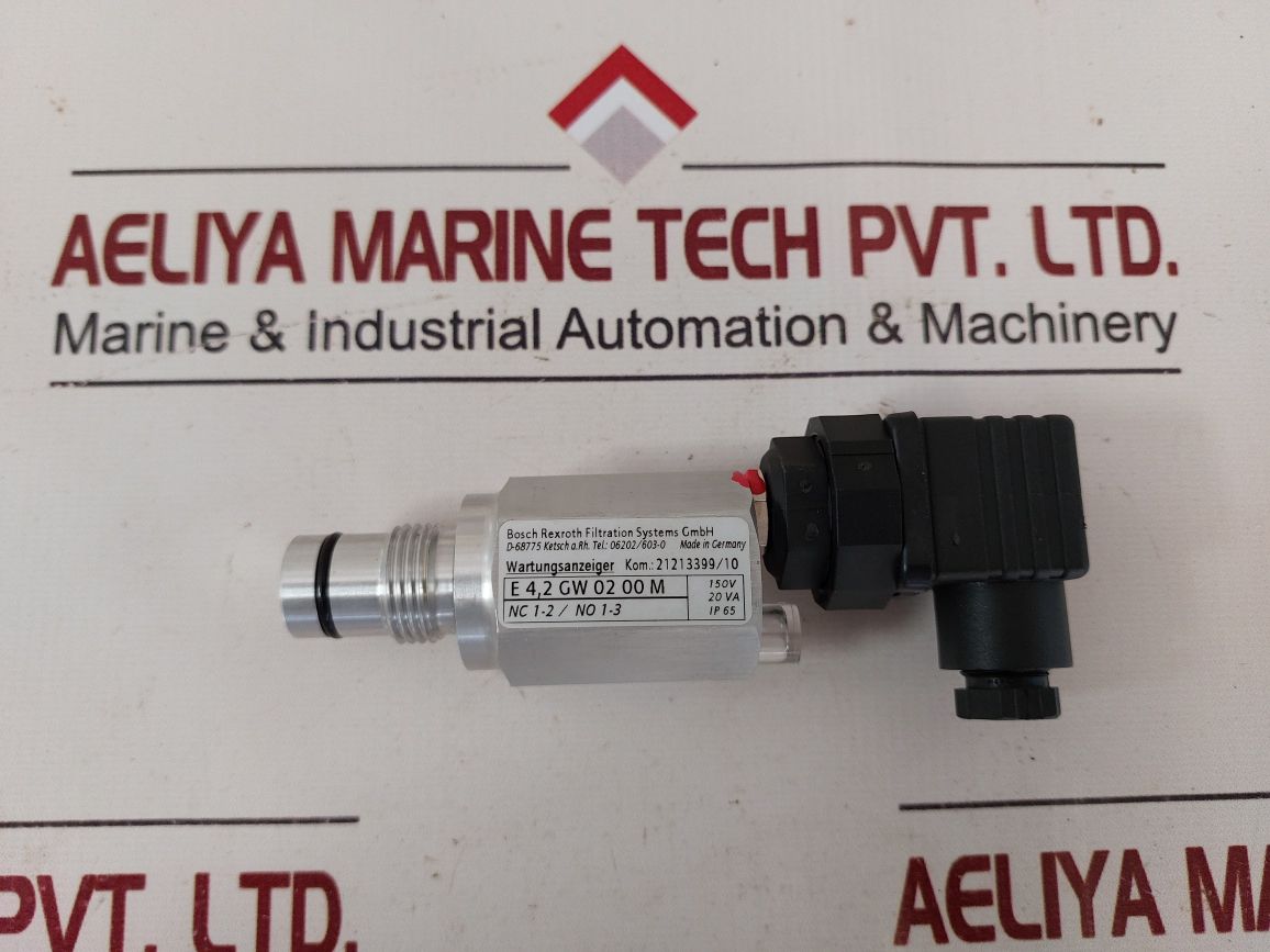 Bosch Rexroth E 4,2 Gw0200M Maintenance Indicator With Mak-9913-steck