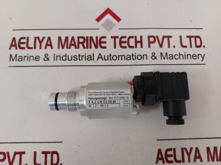 Bosch Rexroth E 4,2 Gw0200M Maintenance Indicator With Mak-9913-steck