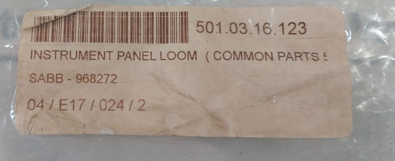 Bosch 0343 401001 Sabb Motor Control Panel