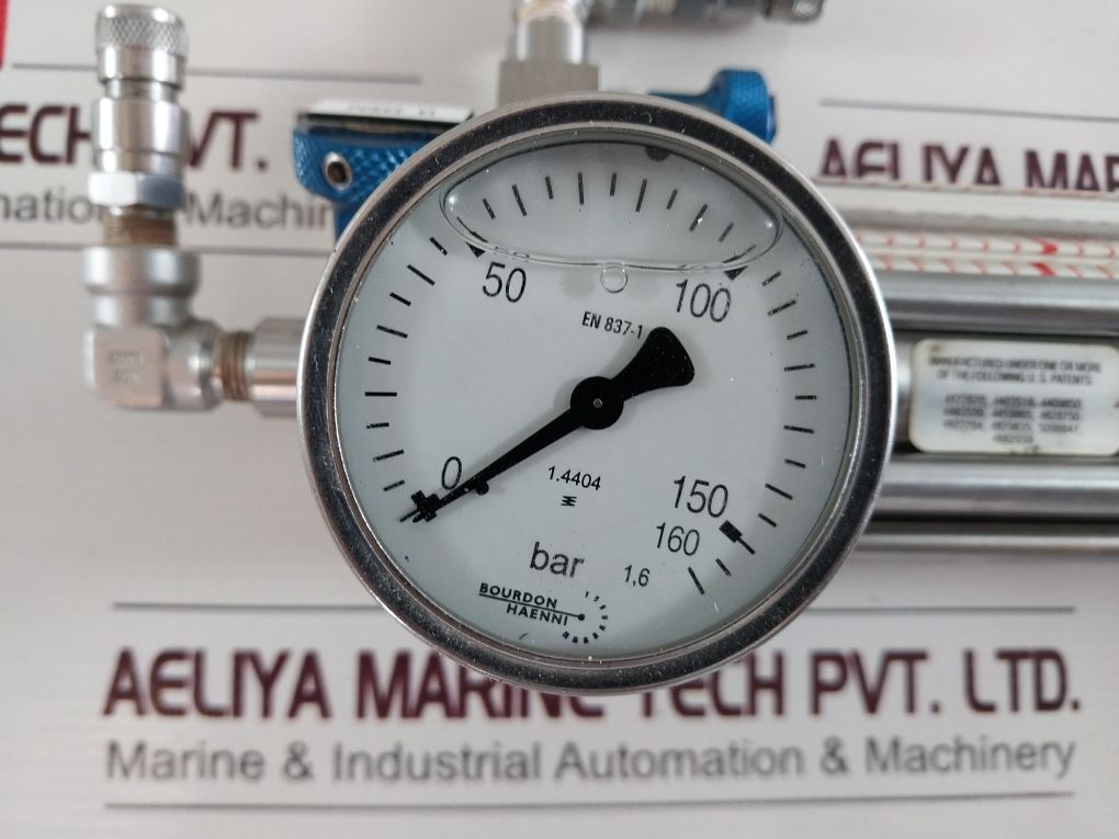 Bourdon Haenni En837-1 Pressure Gauge