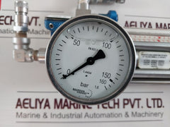 Bourdon Haenni En837-1 Pressure Gauge