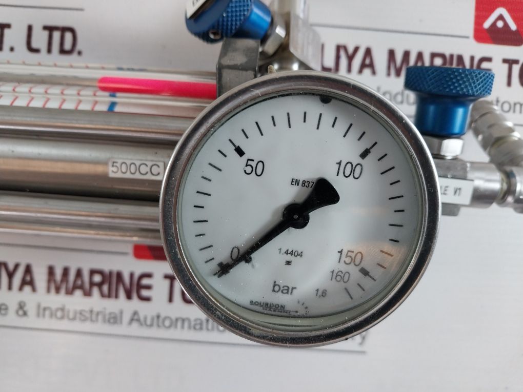 Bourdon Haenni En837-1 Pressure Gauge