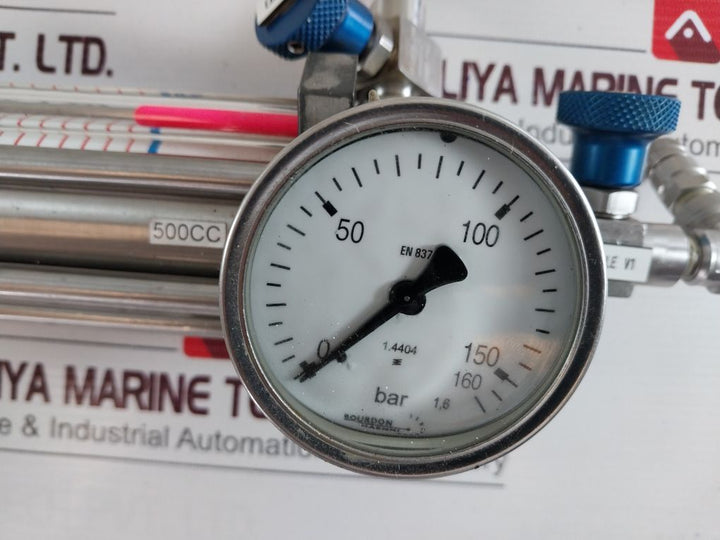 Bourdon Haenni En837-1 Pressure Gauge