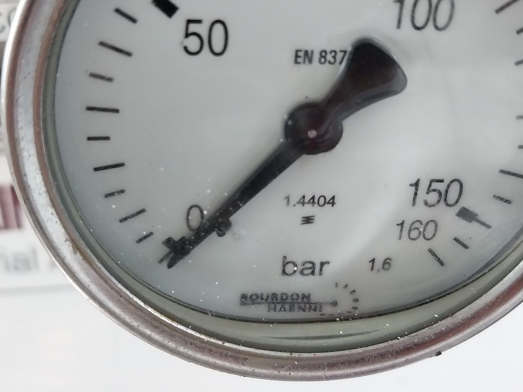 Bourdon Haenni En837-1 Pressure Gauge