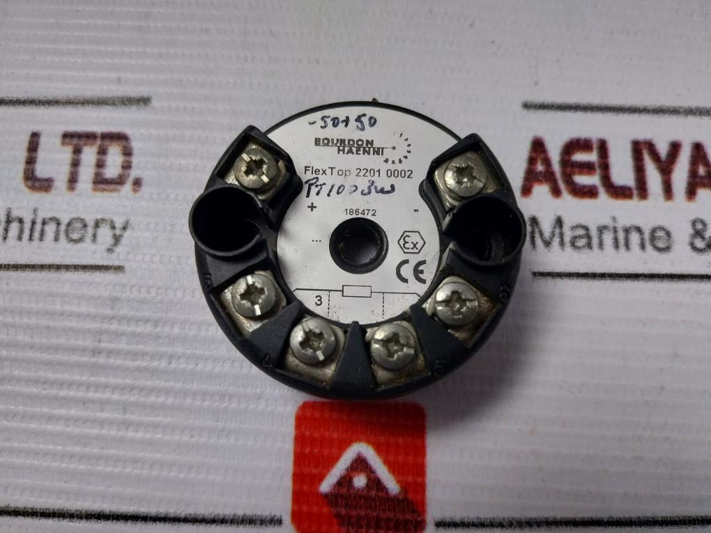 Bourdon Haenni Flex Top 2201 0002 Temperature Transmitter