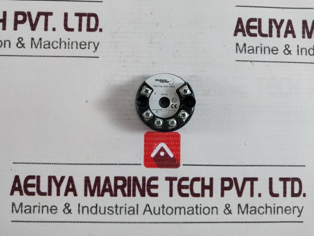 Bourdon Haenni Flextop 2201 0002 Temperature Transmitter Range Pt100: 0-100°