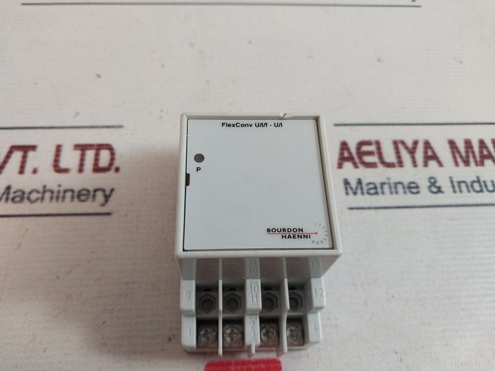 Bourdon Haenni Flexconv Relay