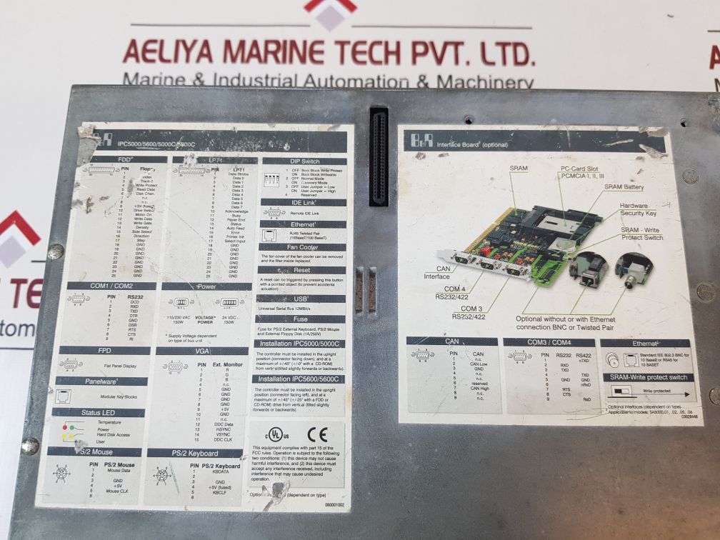 Br-automation 5C5001.32 Interface Board 62090186821